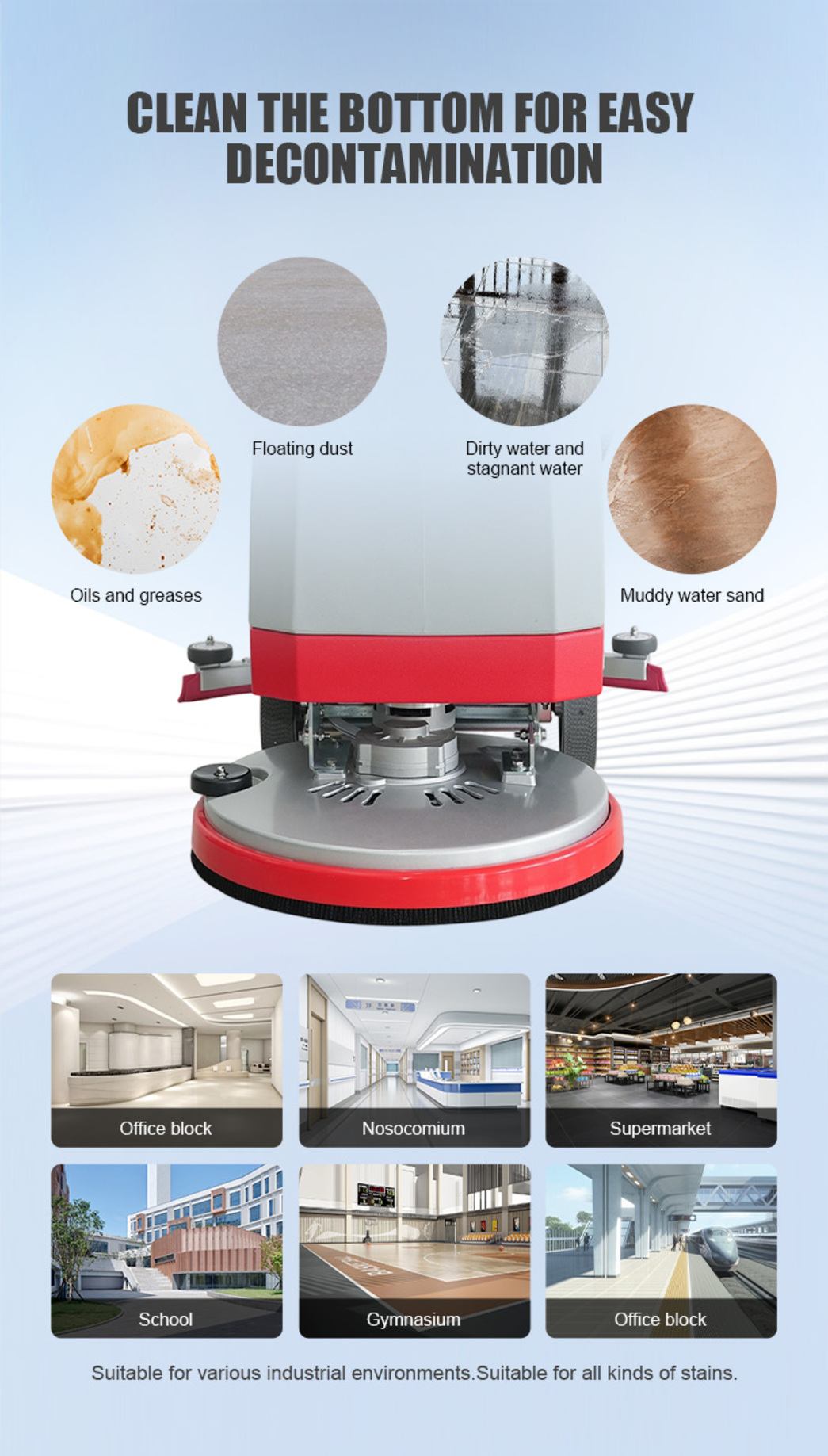 floor care machines self propelled