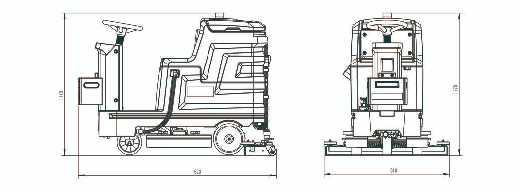 auto scrubber machine sweeper machines