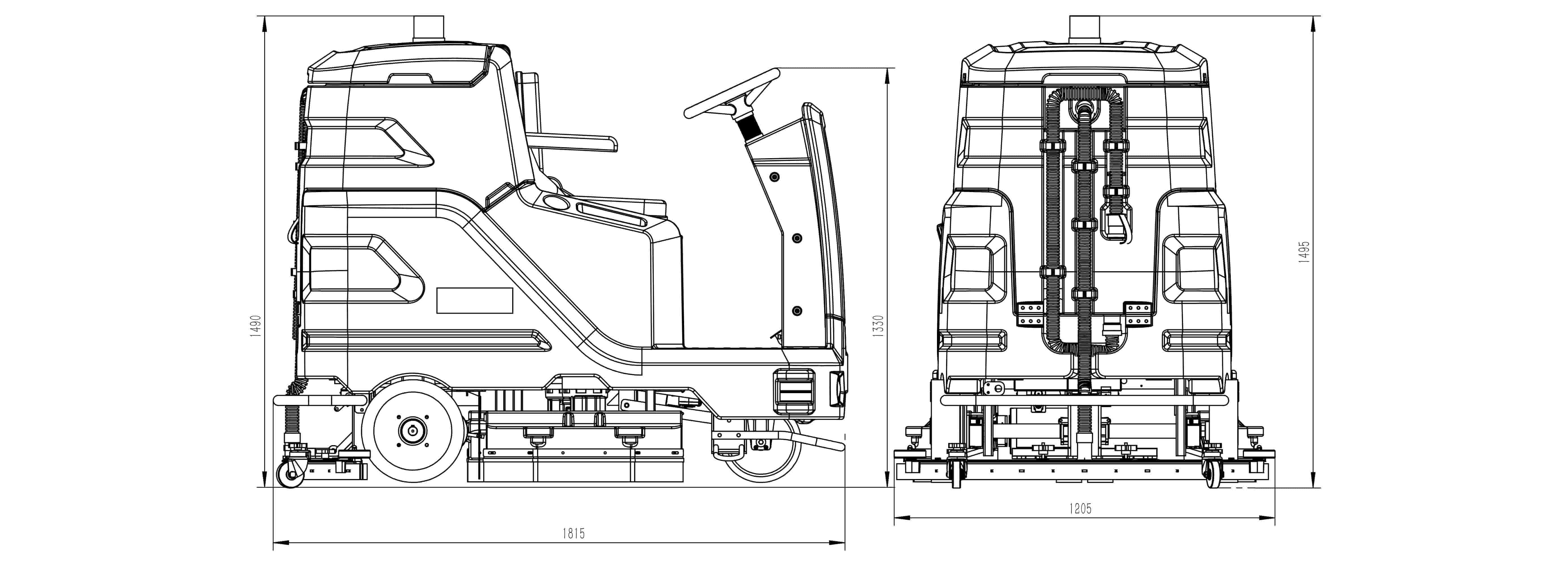 Learn about Pinston floor scrubbers in one article: structural principles, core modules and selection recommendations