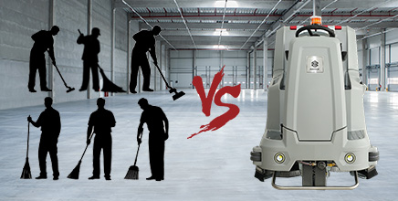 Why choose industrial floor scrubber?