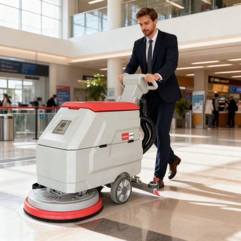 Walk Behind Floor Scrubber