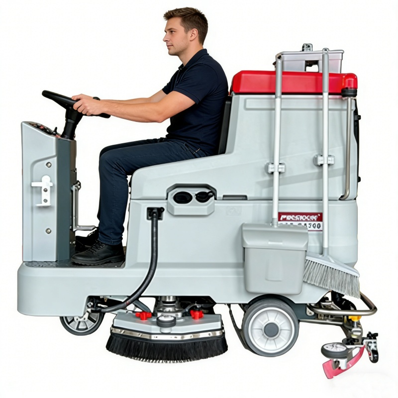 Manual Floor Scrubber Dryer