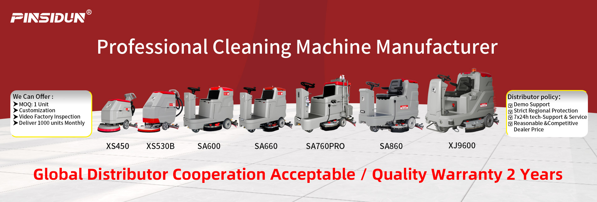 Floor scrubber supplier